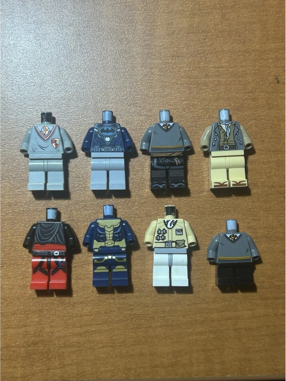 LEGO Minifigure Parts Lot Heads Torsos Legs Mixed Characters